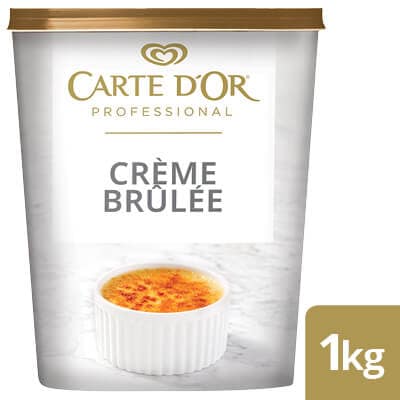 CARTE D'OR Crème Brûlée - 1 Kg - Here’s a range of convenient, high-quality desserts that will save you time.