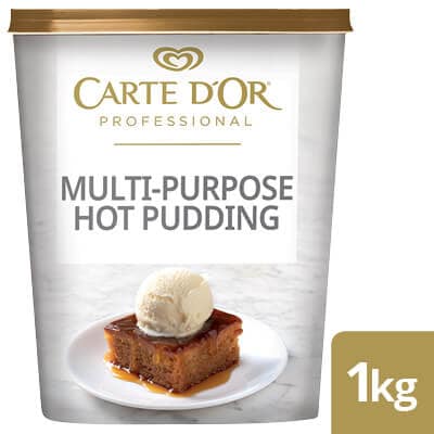 CARTE D’OR Multi-Purpose Hot Pudding Mix - Here’s a range  of convenient, high-quality desserts that will save you time. 