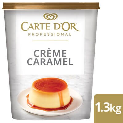 CARTE D'OR Crème Caramel 1.3 Kg - “I don’t have time to focus on my desserts.”