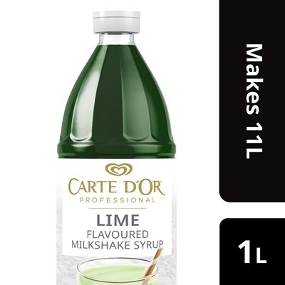 CARTE D'OR Lime Flavoured Milkshake Syrup - 1 L