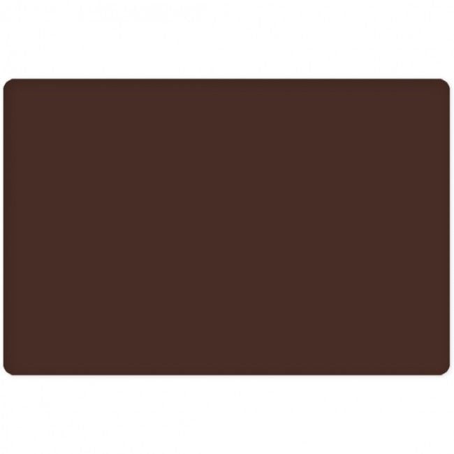 CUTTING BOARD PE - 500MM X 380MM X 13MM  BROWN - 