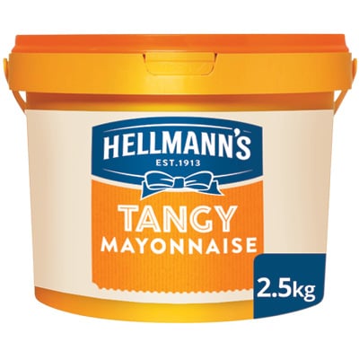 Hellmann's Tangy Mayonnaise 2.5kg - Our mayonnaise keeps salads looking and tasting fresher for longer.