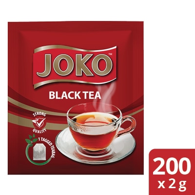 JOKO Black Tea 200 x 2 g Envelopes - Joko offers an enveloped Black & 100% Pure Rooibos that your guests will enjoy.