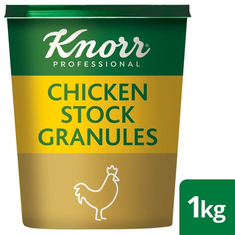 Knorr Professional Chicken Stock Granules - BEST Chicken Stock- KNORR Chicken Stock. Made with Real Chicken that adds Flavour to a dish, NOT salt. No added MSG. Conveniently Order Online.  