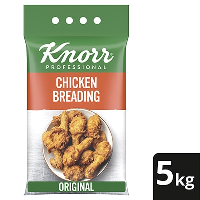 Knorr Professional Original Chicken Breading 5 KG - Our chicken breading clings with just water for tasty, crispy  fried chicken.