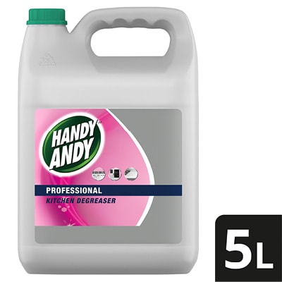 Unilever Professional Handy Andy Kitchen Degreaser - A quick spray of Handy Andy Kitchen Degreaser is fast acting and highly effective on daily kitchen dirt, degreasing quickly and easily, leaving surfaces sparkling clean.