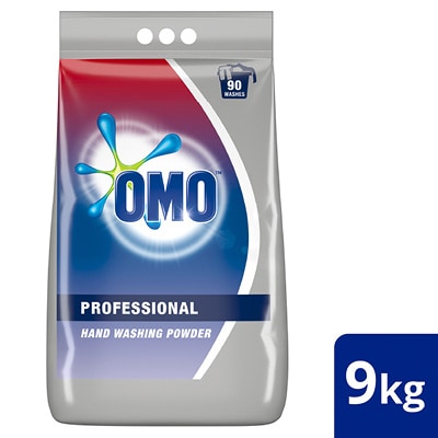 Unilever Professional OMO Hand Washing Powder - OMO Handwash is a strong, fast-acting washing powder that is known for its tough stain removal.
