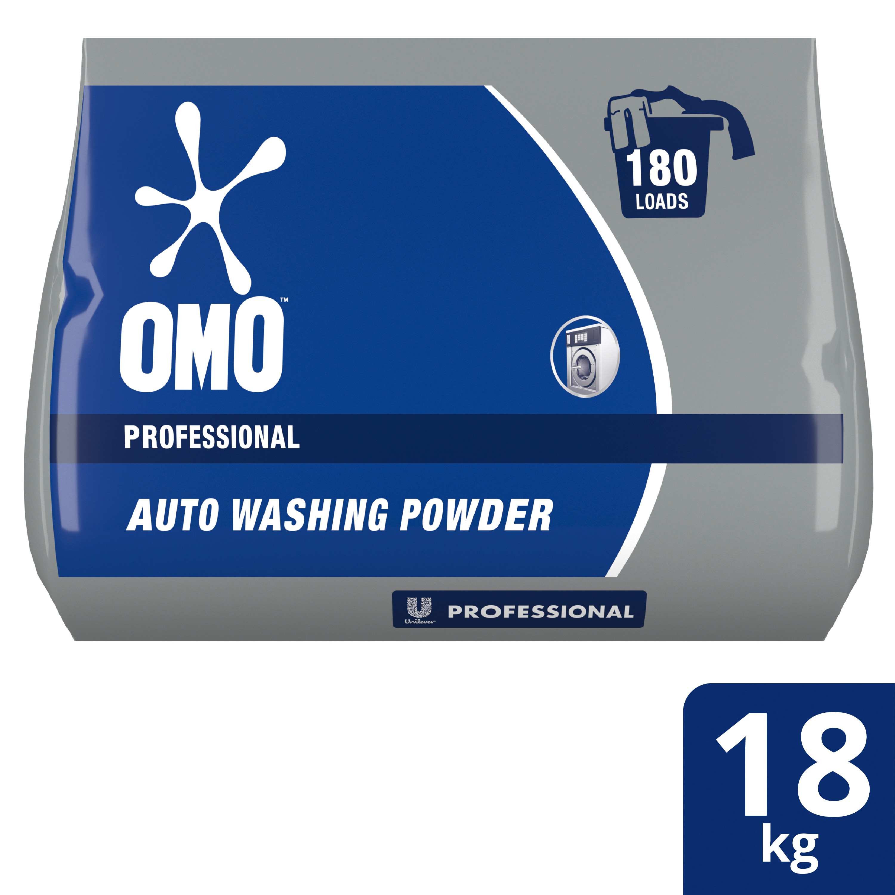 Unilever Professional OMO Auto Washing Powder 18 kg - OMO Auto 18 kg  is a strong fast acting washing powder that is known for its tough stain removal.