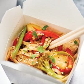 Honey & Soy Chicken, Noodle Stir-Fry