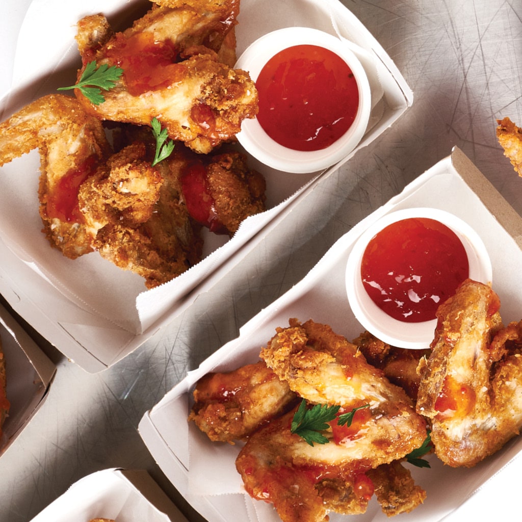 Sweet Chilli Dunkin Crispy  chicken Wings