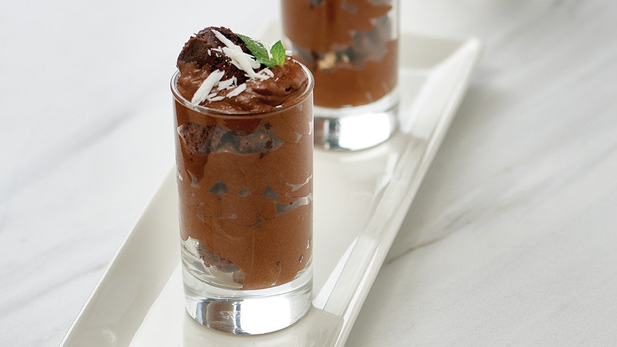 Make The Mousse Of It - Choco Brownie Shots