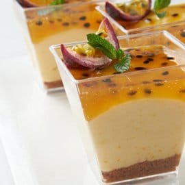 Passion(fruit) for Butternut Cheesecake