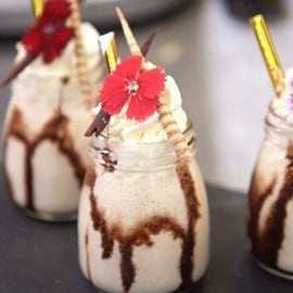 Spiced Bourbon Crème Brûlée Shots