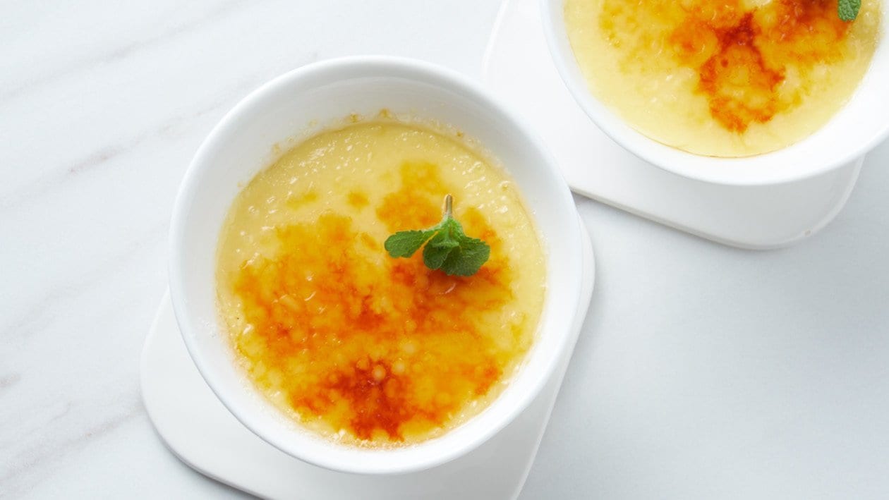 Spicy Ginger and Anise Crème Brûlée