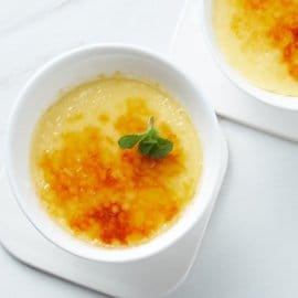 Spicy Ginger and Anise Crème Brûlée