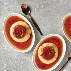 Viva Chia Lemon Crème Caramel