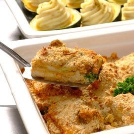 Oven Baked Hake with Broccoli, Tomato & Basil Sauce,