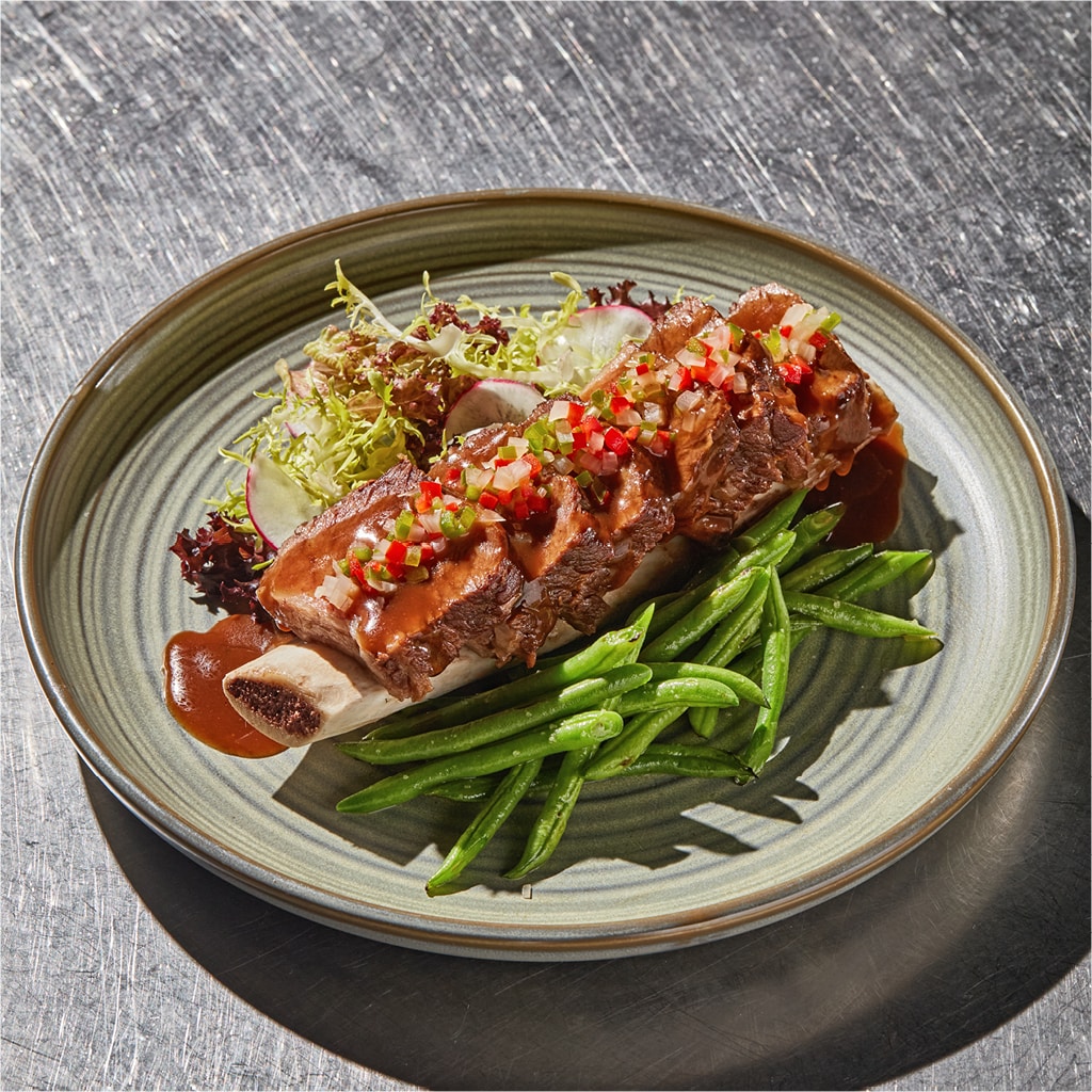 Braised Short Rib with Sweetened Rice Vinegar Sauce