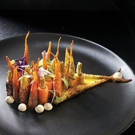 Aromatic Turmeric Charred Carrots