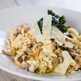 Creamy Wild Mushroom Pasta