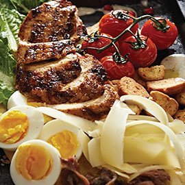 Deconstructed Caesar Salad