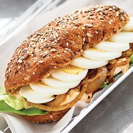 Egg Salad and Cheese Rolls