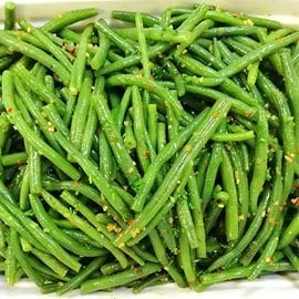 Fiery Fried Green Beans