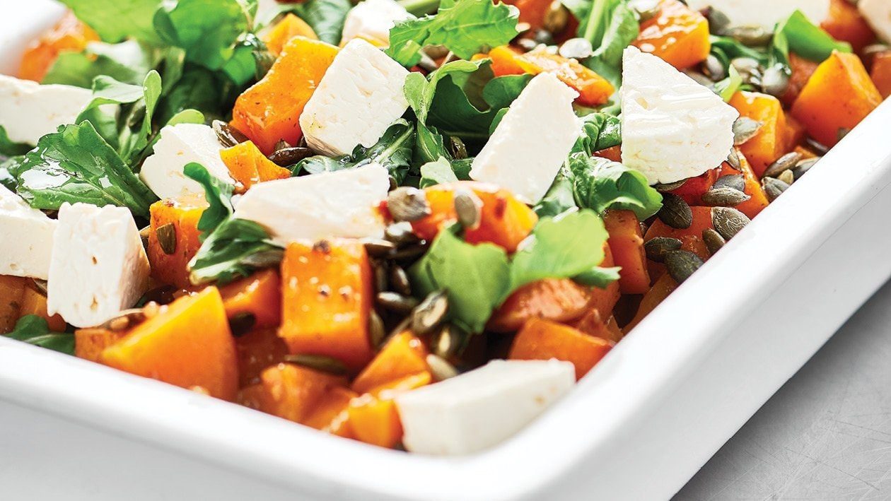 Roasted Butternut Salad with Toasted Pumpkin Seeds – - Recipe
