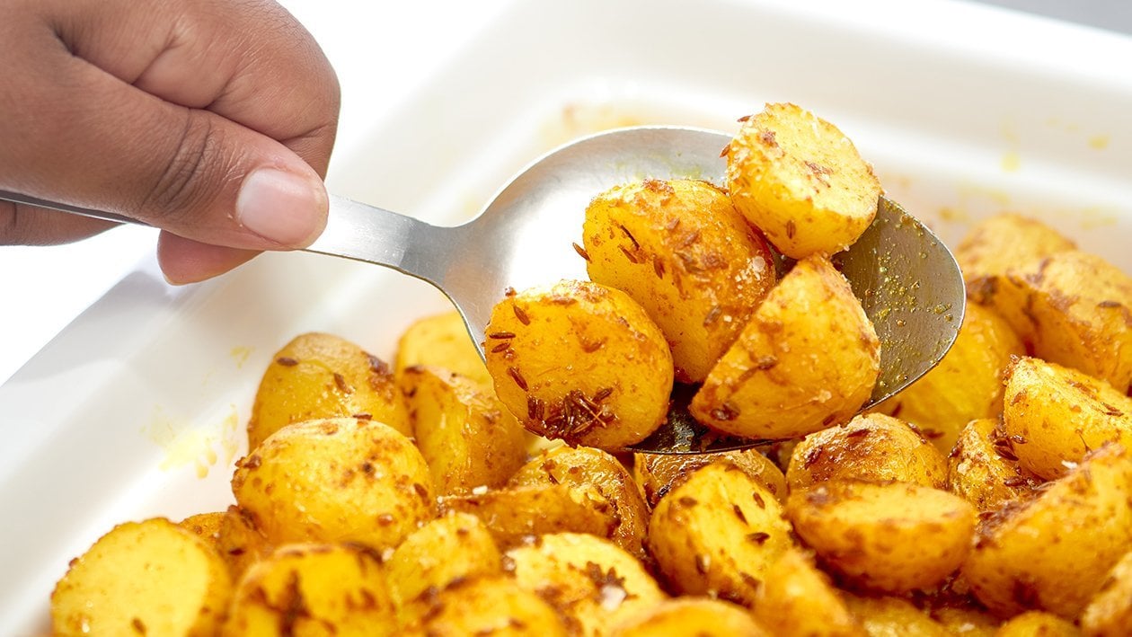 Roasted Yellow Cumin Potatoes