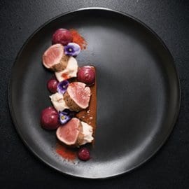 Spicy Paprika Chocolate Chilli-Mole and Ostrich