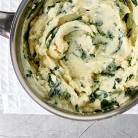 Spinach & Feta Mash
