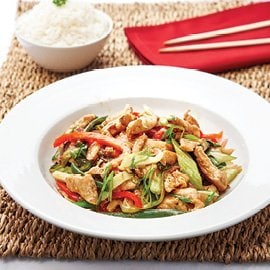 Sweet Chilli Garlic Chicken Stir-Fry