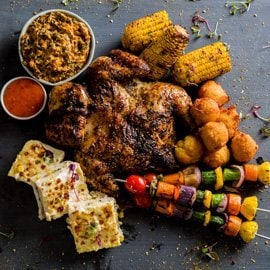 Zesty Marinated Spatchcock Chicken