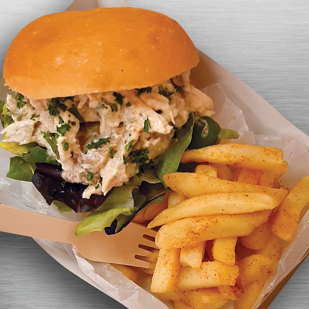 Chicken Mayo Chip Roll