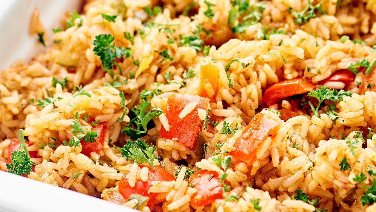Savoury Basmati Rice – - Recipe
