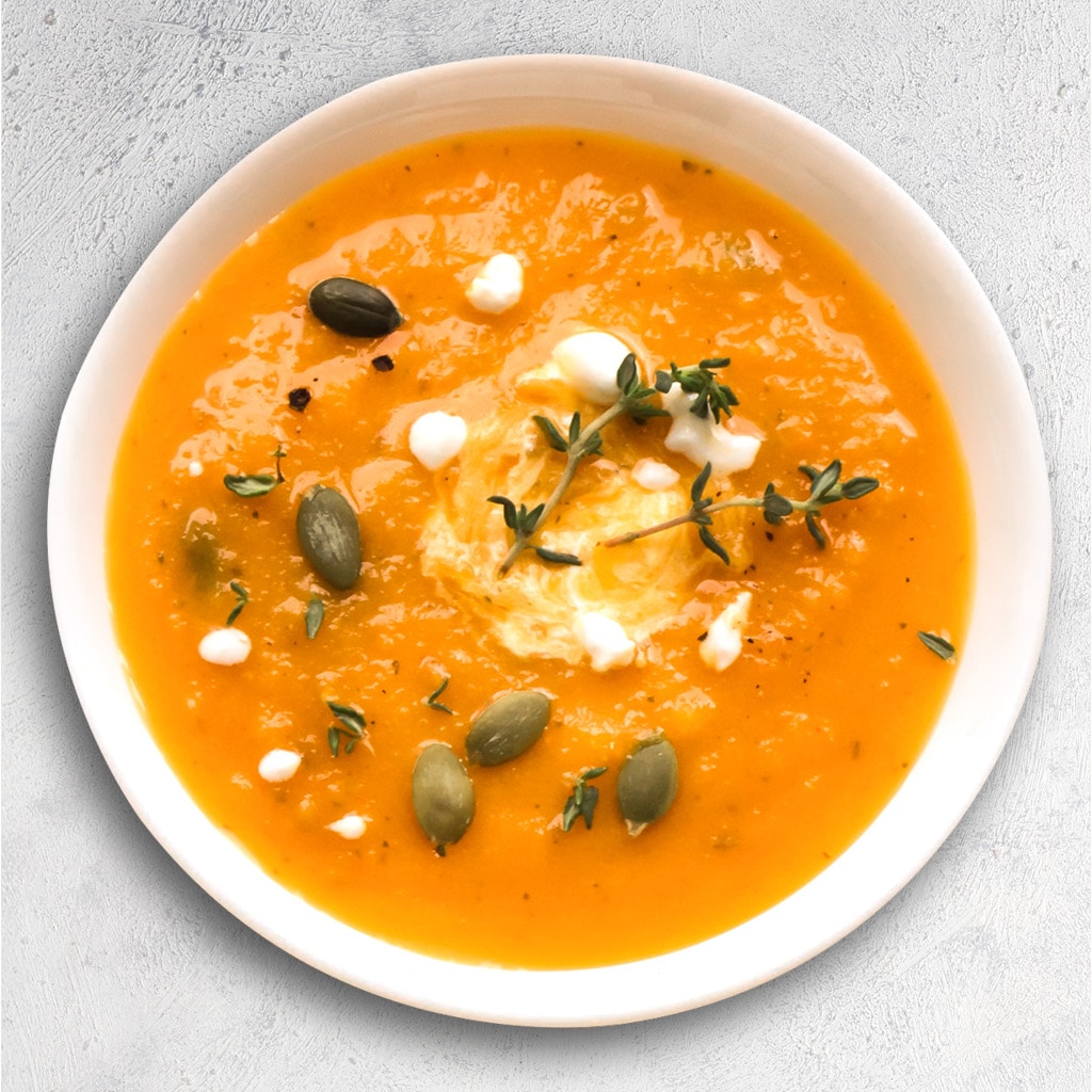 Butternut, Cinnamon & Orange Soup