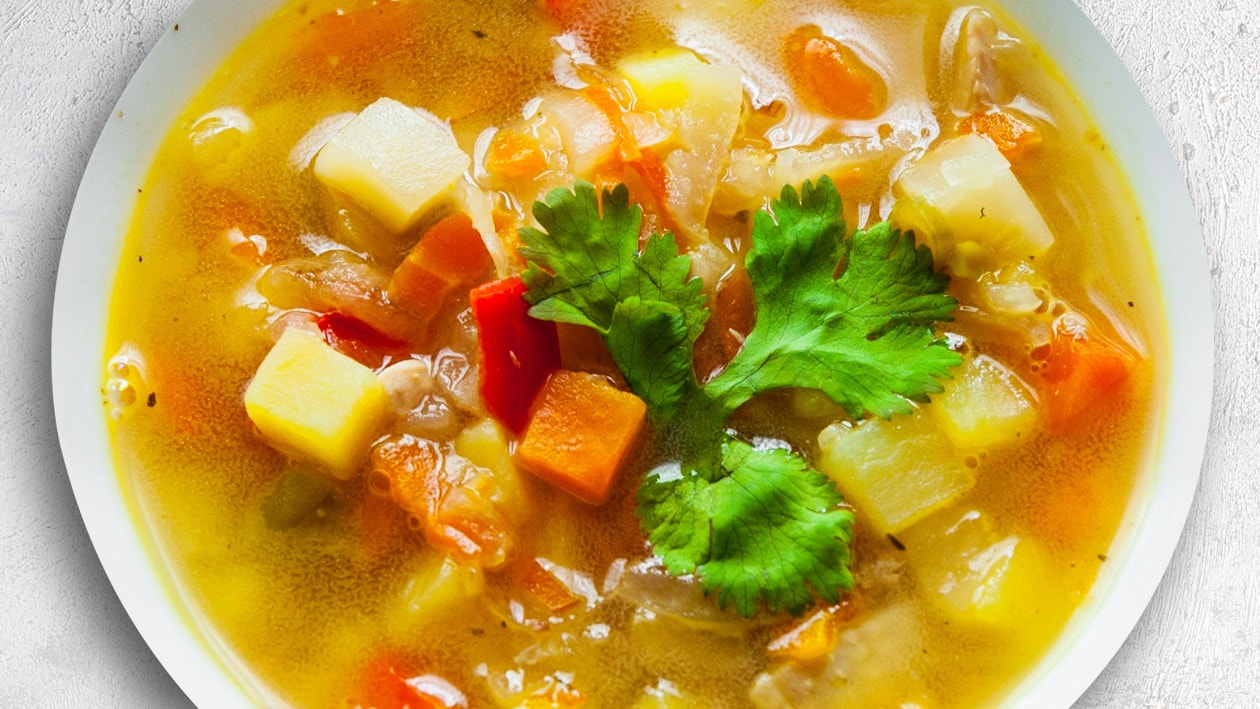 Chunky Vegetable Soup – - Recipe