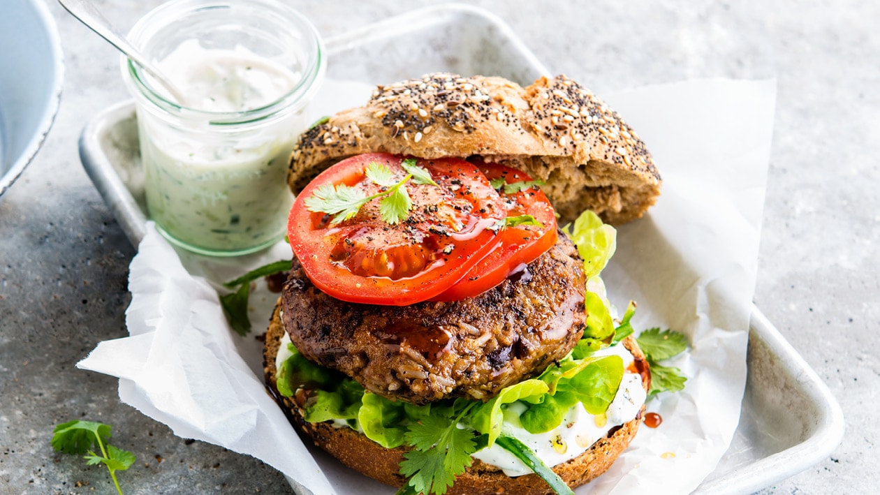 Healthy Vegan Burger Recipe – - Recipe