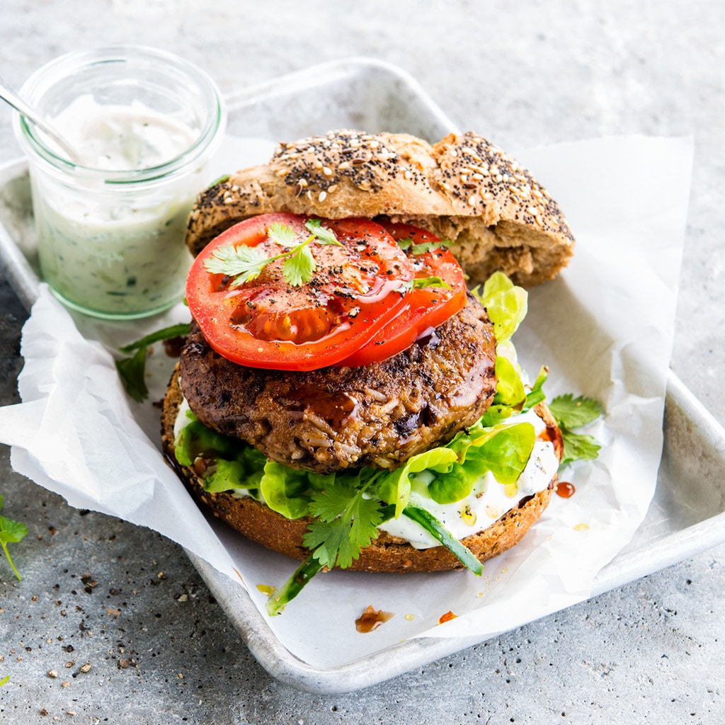 Healthy Vegan Burger Recipe