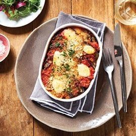 Baked Aubergine Parmigiana