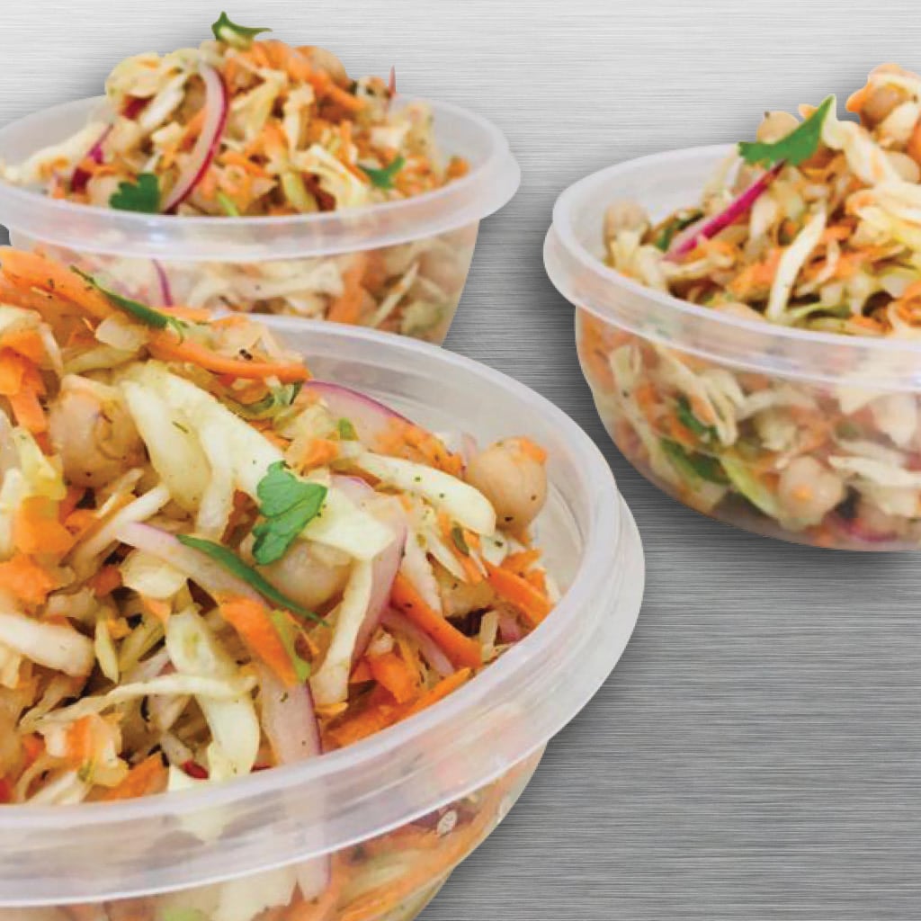 Coleslaw, Chickpea & Coriander Salad