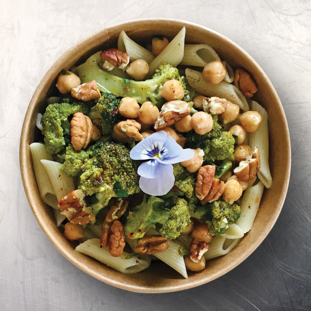 Broccoli, Chickpea, Lemon, Penne