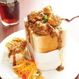 Lamb Curry Bunny Chow