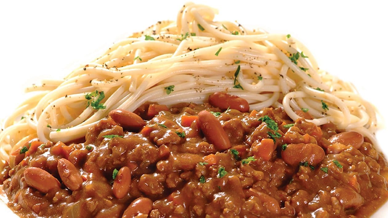 Sweet and Spicy Beef Mince with Kidney Beans – - Recipe
