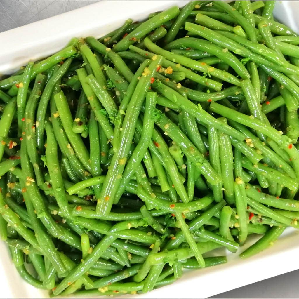 Green Beans with Veggie Seasoning