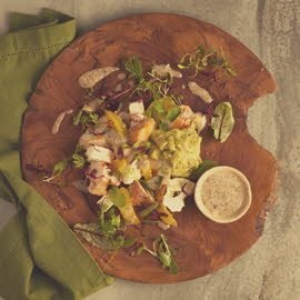 Smoked Chicken Recipe: Salad