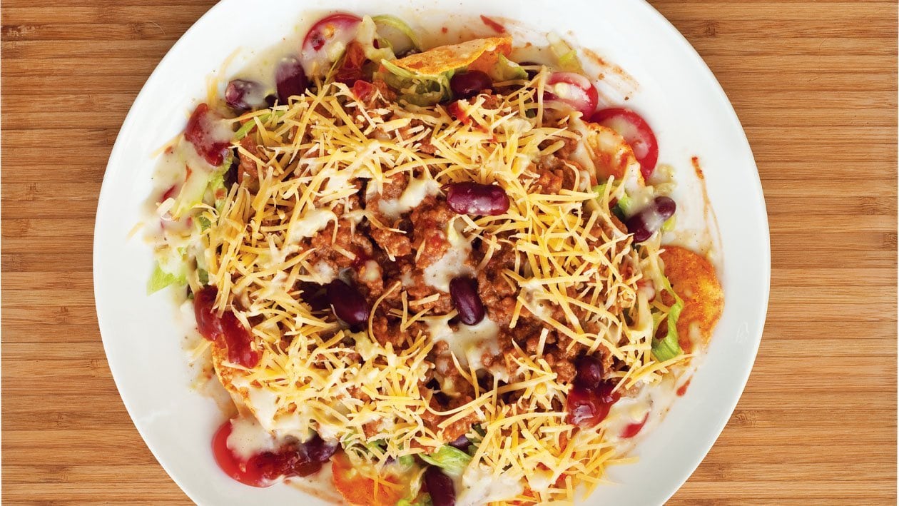 Spicy Ranchy Taco Salad – - Recipe