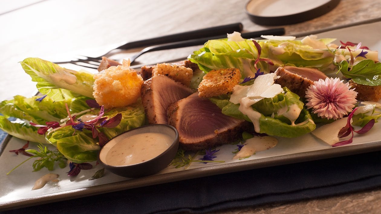 Tuna Caesar Salad – - Recipe