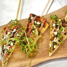 Christmas Tree Pizzas