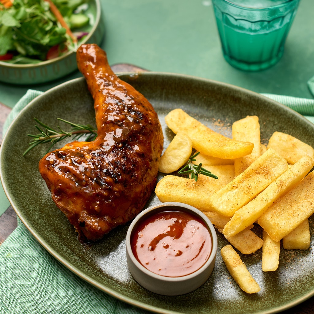 Grilled Prego Chicken Leg Quarter